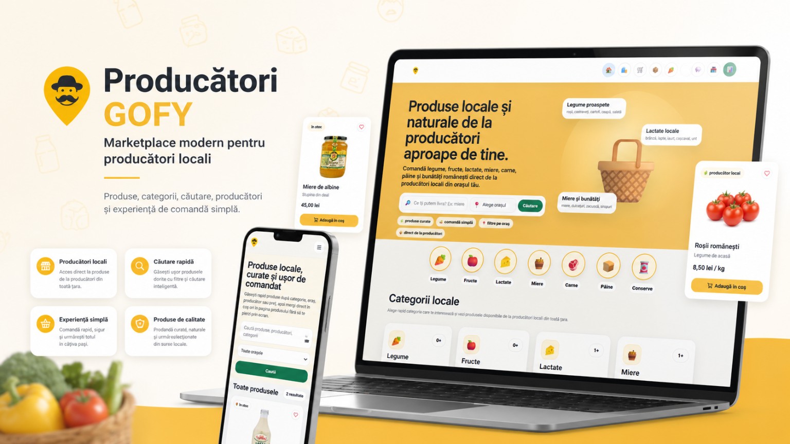 marketplace Producători GOFY pentru produse locale